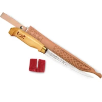 Cutit pentru Filetat + Dispozitiv de Ascutit MARTTIINI, Lama 10cm Cutit pentru Filetat + Dispozitiv de Ascutit MARTTIINI, Lama 10cm