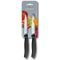 Set 2 Cutite VICTORINOX Swiss Classic Paring Knife Set, Lama 10cm, Negru Set 2 Cutite VICTORINOX Swiss Classic Paring Knife Set, Lama 10cm, Negru