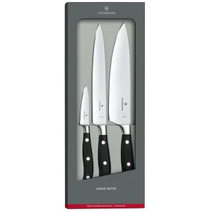 Set 3 Cutite Victorinox Grand Maitre Chef\'s Knife, Negru