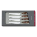 Set 4 Cutite Carne Victorinox Grand Maître Wood, 12cm, Maro Set 4 Cutite Carne Victorinox Grand Maître Wood, 12cm, Maro