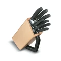 Set 8 Cutite Bucatarie Victorinox, Suport Lemn