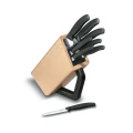 Set 8 Cutite Bucatarie Victorinox, Suport Lemn