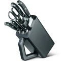 Suport Cutite Victorinox SwissClassic Cutlery Block, 25.7cm, Lemn Negru Suport Cutite Victorinox SwissClassic Cutlery Block, 25.7cm, Lemn Negru
