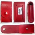 Teaca Piele Victorinox, 9.5cm, 41g, Rosie Teaca Piele Victorinox, 9.5cm, 41g, Rosie