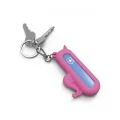 Teaca Silicon Victorinox, tip Breloc pentru Briceag, 5.8cm, 12g, Cherry Blossom - 4.0452