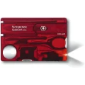 Trusa Multifunctionala Victorinox Swiss Card Lite, rosu transparent, Blister Trusa Multifunctionala Victorinox Swiss Card Lite, rosu transparent, Blister