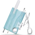 Trusa Multifunctionala Victorinox Swiss Card Nailcare, ice-blue translucent, Blister Trusa Multifunctionala Victorinox Swiss Card Nailcare, ice-blue translucent, Blister