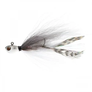 Jig Streamer Sakura R Bucktail 14gr Natural Shiner