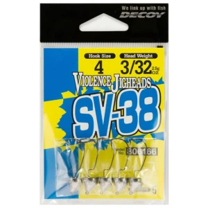 Jig Decoy Sv-38 Violence, Nr.6, 0.9g, 5buc/plic