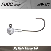 Jig Fudo Bila BN black nickel nr.3/0 10.5gr 7buc/plic Jig Fudo Bila BN black nickel nr.3/0 10.5gr 7buc/plic