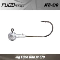 Jig Fudo Bila BN black nickel nr.5/0 28gr 5buc/plic Jig Fudo Bila BN black nickel nr.5/0 28gr 5buc/plic
