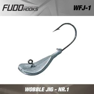 Jig Fudo Wooble Bn Black Nickel Nr.1 3.5g 7buc/plic