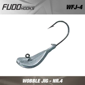 Jig Fudo Wooble Bn Black Nickel Nr.4 1.8g 8buc/plic