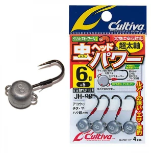 Jig Lestat Cultiva JH-90 No.4 10gr Power Jig Head 4buc/plic Jig Lestat Cultiva JH-90 No.4 10gr Power Jig Head 4buc/plic