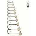 Jig Mustad F2 Nr.4/0, 12g, 25buc/pac Jig Mustad F2 Nr.4/0, 12g, 25buc/pac