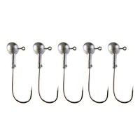 Jig Nevis Cu Carlig  Gamakatsu 1/0 5g 5buc/plic Natur Jig Nevis Cu Carlig  Gamakatsu 1/0 5g 5buc/plic Natur