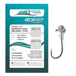 Jig Owner Lestat  11751 No. 3/0 - 9 Gr. Jig-28 Bc