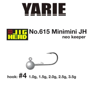 Jig Yarie 615 Mini Neo Keeper nr.4 3.5g 5buc/plica Jig Yarie 615 Mini Neo Keeper nr.4 3.5g 5buc/plica