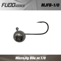 Micro Jig Fudo Bila nr.1/0 BN black nickel 2g 8buc/plic