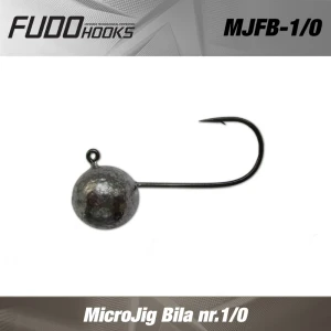 Micro Jig Fudo Bila Nr.2 Bn Black Nickel 5g 8buc/plic