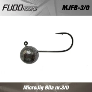 Micro Jig Fudo Bila Nr.3/0 Bn Black Nickel 5gr 7buc/plic
