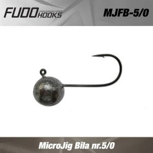 Micro Jig Fudo Bila nr.5/0 BN black nickel 7gr 6buc/plic Micro Jig Fudo Bila nr.5/0 BN black nickel 7gr 6buc/plic