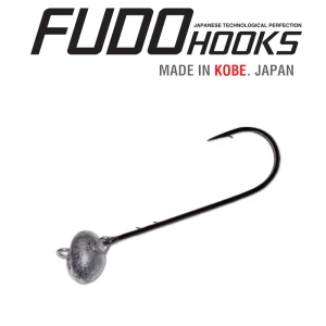 Montura Fudo Football Worm Ssb Nr.1/0 Black Nickel 9g 5buc/plic