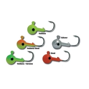Rapture  Round Jig Head Galben Fluo 10gr/#2/0x5/set