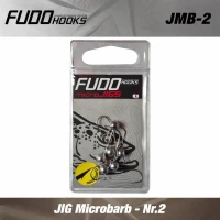 Jig FUDO Microbarb, NR.2 BK (Black Nickel), 1.0g, 5buc/pac