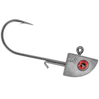 Jig Mikado Triangular Jaws Cu Ochi, Nr. 2/0, 10g, Black Nickel, 3buc/pac