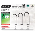 Jig Nelestat DECOY Pro Pack Jig72 Upper Fine Wire, Nr.2, 50buc/set