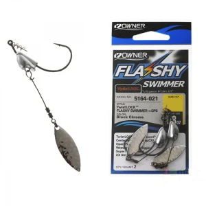Jig Owner 5164 No.1/0 1/8 Flashy Swimmer Blade 2buc/plic