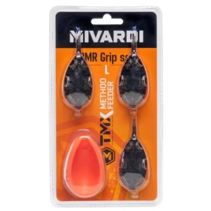 Set Method Feeder Mivardi Qmr Flat Cu Matrita L Long, 30-40-50g, 3buc/pac