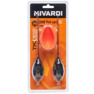 Set Method Feeder Mivardi Qmr Flat Cu Matrita Xl Long, 50-60g, 2buc/pac