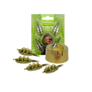 Set Momitoare Carp Hunter Method Feeder 4 + Matrita Set Momitoare Carp Hunter Method Feeder 4 + Matrita