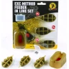 Set Momitoare Extra Carp Method Feeder Set + Mould, 20-30-40g, 3buc/set