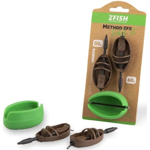 Set Momitoare Zfish Method Feeder Set Zfx + Mould, 50-60g, 2buc/set