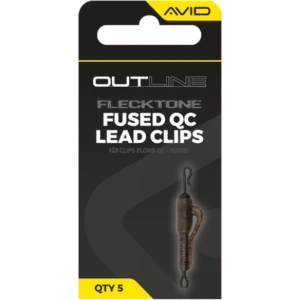 Clips Plumb Pierdut Avid Outline Flecktone Fused Lead Qc Clips, 5buc/pac