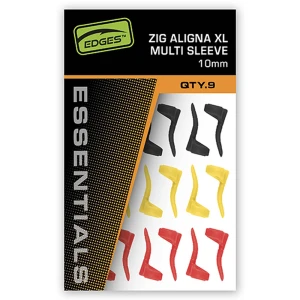 Kit FOX Zig Aligna Multi Sleeve XL, 3 Galben 3 Rosu si 3 Negru, 10mm