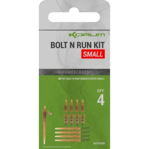 Kit Korum Smokescreen Bolt N Run Kit, Small, 4buc/pac