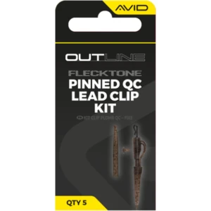 Kit Montura Plumb Pierdut Avid Outline Flecktone Pinned Qc Lead Clip Kit, 5buc/pac