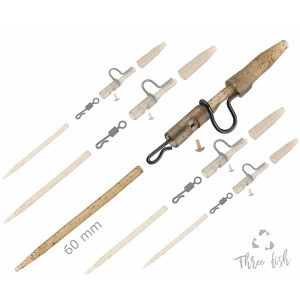 Kit Plumb Pierdut ZFISH Heavy Duty Clip Complete Pin Set 60 mm, 5buc/pac Kit Plumb Pierdut ZFISH Heavy Duty Clip Complete Pin Set 60 mm, 5buc/pac