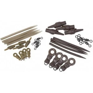 Kit Montura Feeder Korum Large Running Rig Brown 4buc/plic