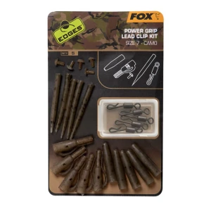 Camo Fox Power Grip Lead Clip Kit Sz 7