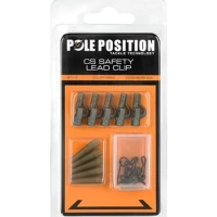 CLIPS PENTRU PLUMB PIERDUT POLE POSITION LEAD CLIP SET WEED 5BUC/PLIC