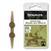 Chod Rig Radical Chod Rig Beads and Sleeve 5 set Chod Rig Radical Chod Rig Beads and Sleeve 5 set