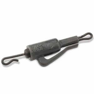 Clips Plumb Piedut Nash Speed Ezi Drop Lead Clip Silt + Vartej Cu Agrafa Rapida, 8buc/pac