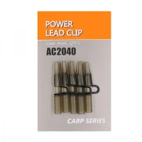 Clips Plumb Pierdut Orange  Power Lead Clip 5buc 45mm