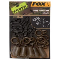 Kit Monturi Culisante Fox Camo Run Rig Kit 3x8buc/pac