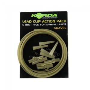Korda Lead Clip Action Pack Gravel